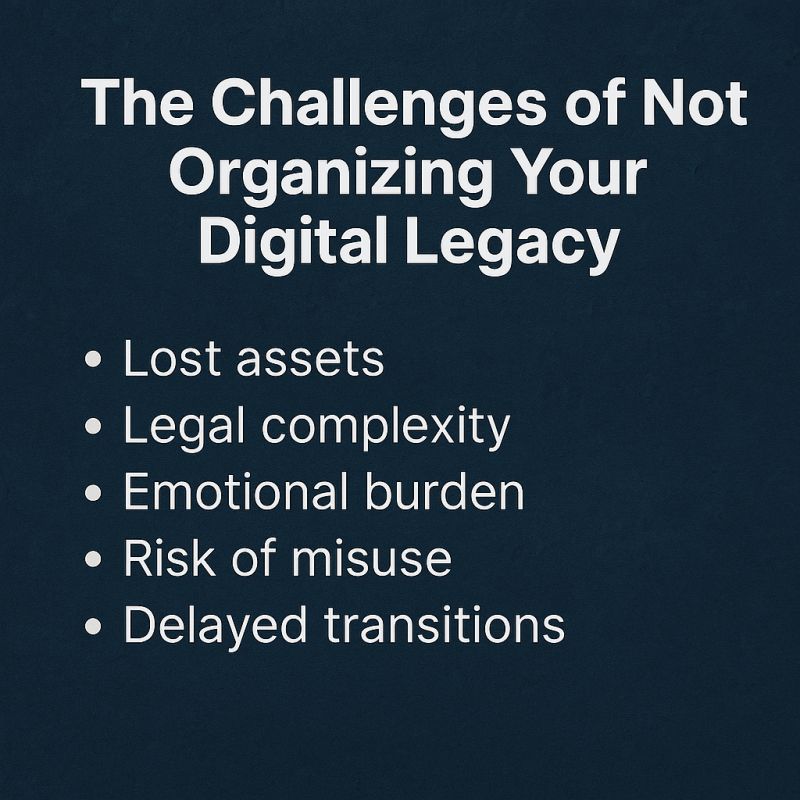 The Challenges of Not Organizing Your Digital Legacy